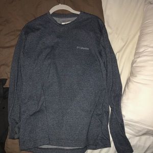 Columbia grey long sleeve omni-wick shirt